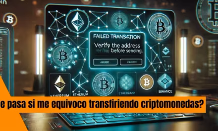 ¿Qué pasa si me equivoco transfiriendo criptomonedas? Aprende que puedes hacer este 2025