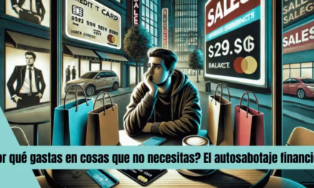 ¿Por qué gastas en cosas que no necesitas? 6 formas de contrarestar el autosabotaje financiero