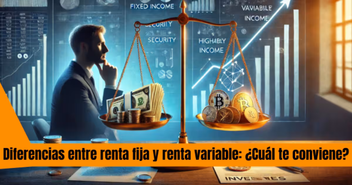 Diferencias entre renta fija y renta variable: ¿Cuál te conviene?