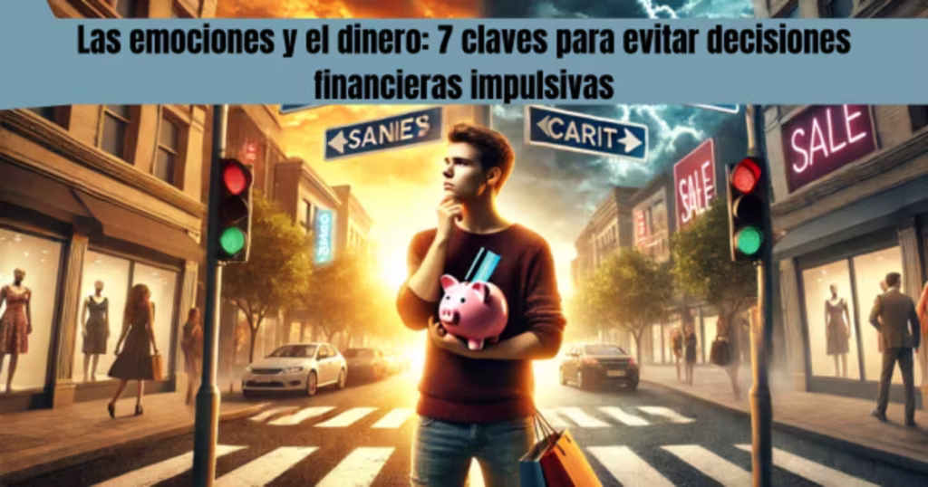 Las emociones y el dinero: 7 claves para evitar decisiones financieras impulsivas