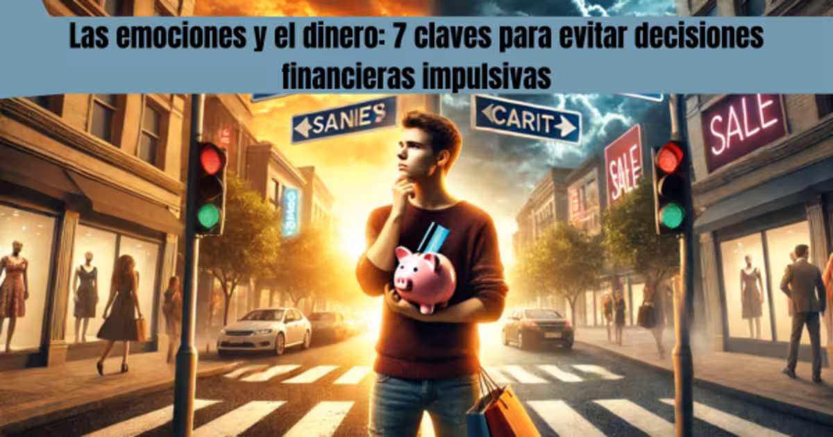 Las emociones y el dinero: 7 claves para evitar decisiones financieras impulsivas