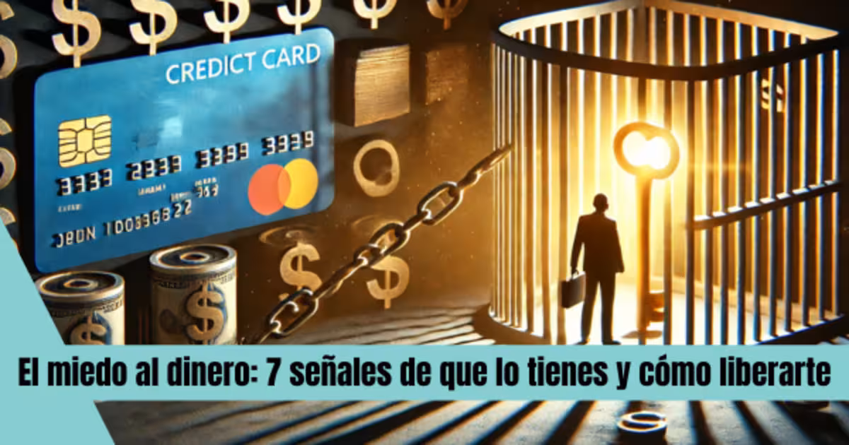 El miedo al dinero: 7 señales de que lo tienes y cómo liberarte con 🔑 “La Llave de las Prisiones del Dinero”