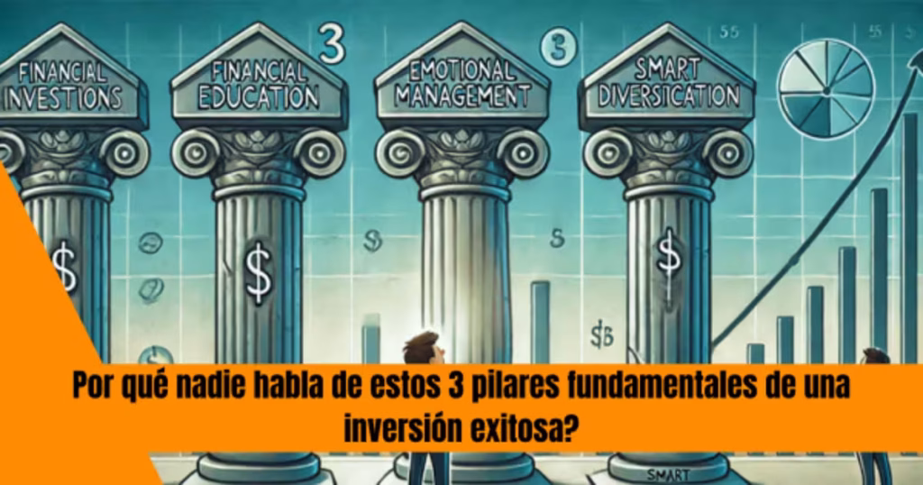 Por qué nadie habla de estos 3 pilares fundamentales de una inversión exitosa?