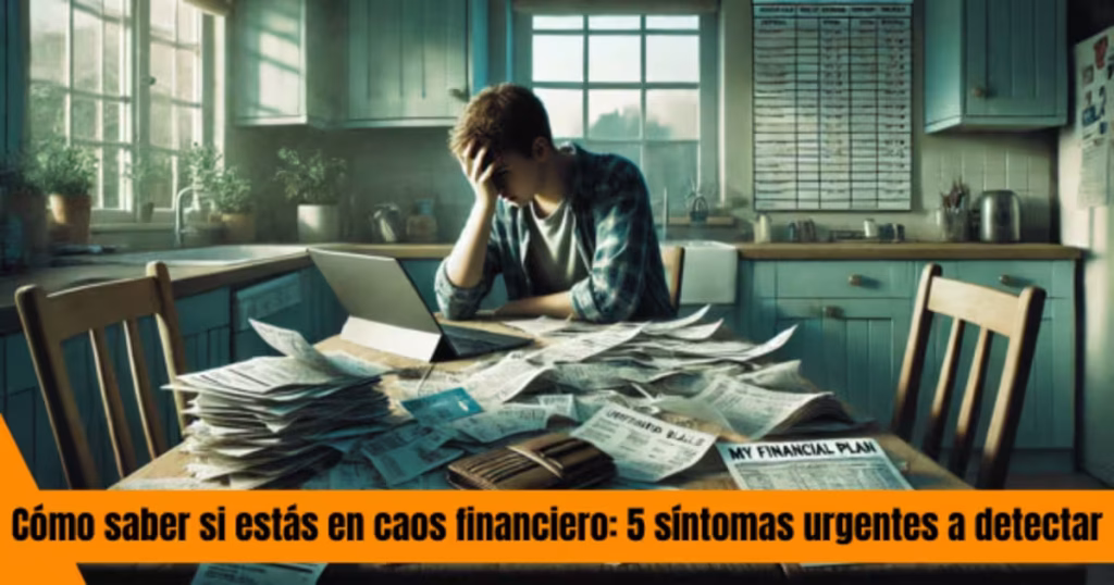 Cómo saber si estás en caos financiero: 5 síntomas urgentes a detectar