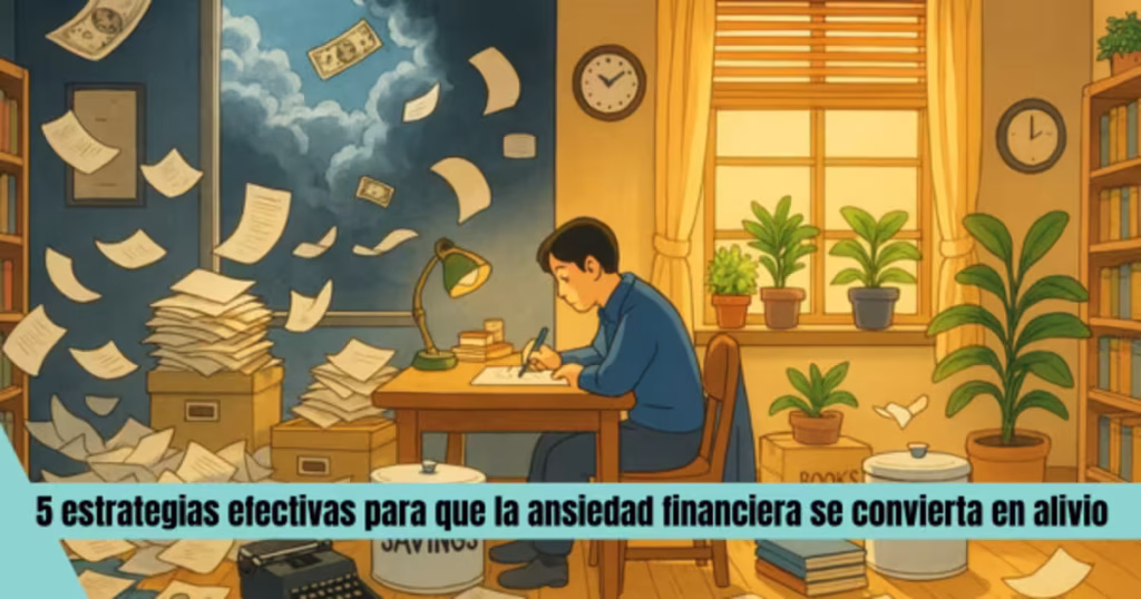 5 estrategias efectivas para que la ansiedad financiera se convierta en alivio