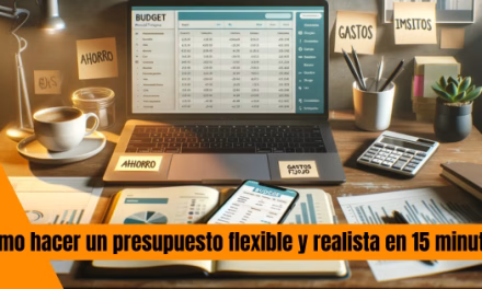 Como hacer un presupuesto flexible y realista en 15 minutos