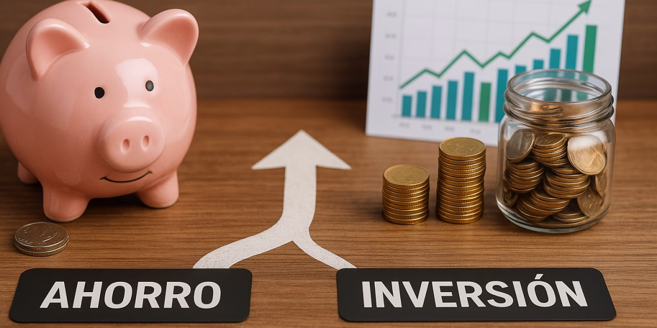 5 Diferencias clave entre ahorro e inversión (con ejemplos)