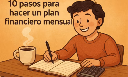 10 pasos para hacer un plan financiero mensual (de verdad sencillo)