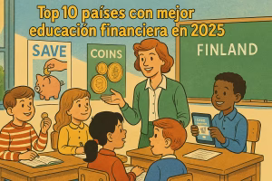 Top 10 países con mejor educación financiera en 2025