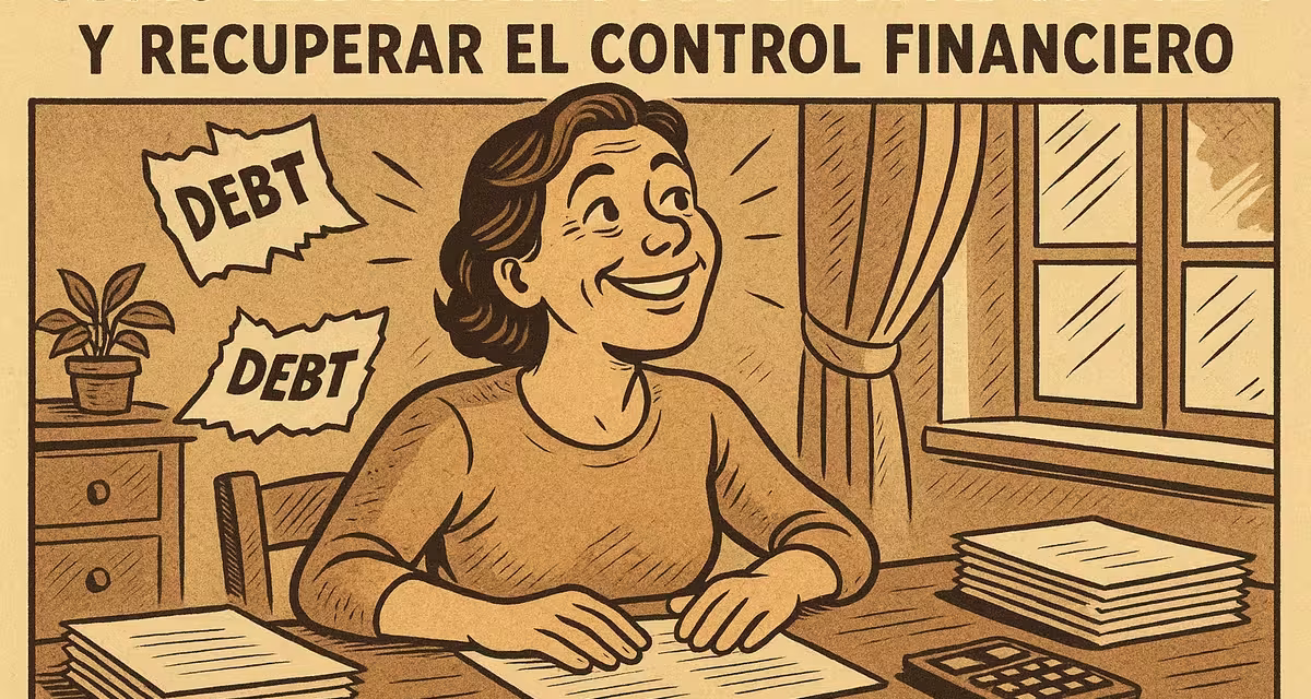 Cómo Enfrentar Tus Deudas Sin Miedo y Recuperar el Control Financiero en 5 pasos