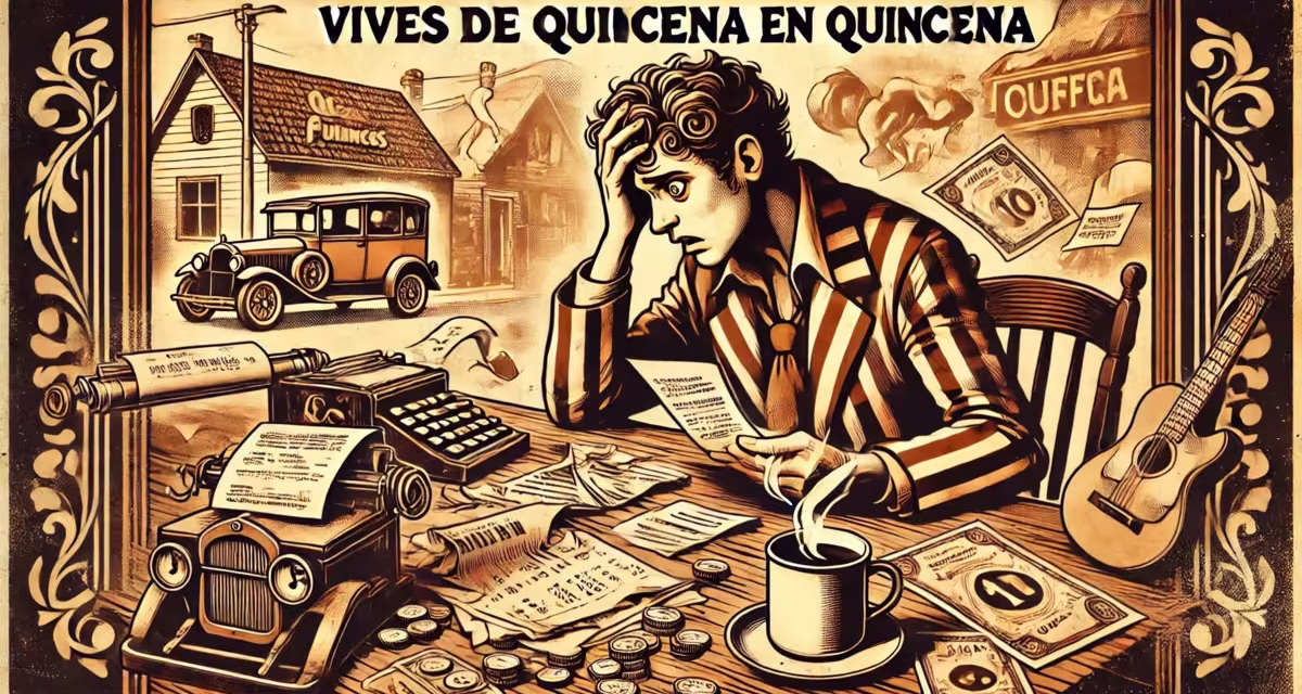 Por qué vives de quincena en quincena? 7 hábitos que te están frenando