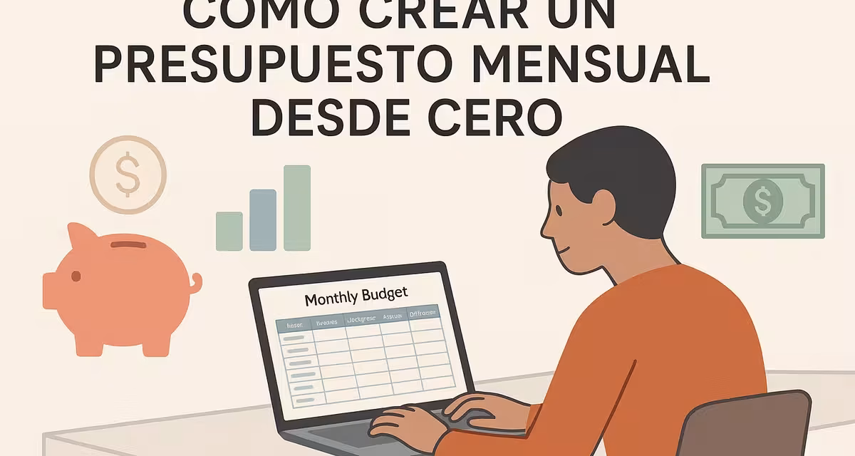 Cómo crear un presupuesto mensual desde 0