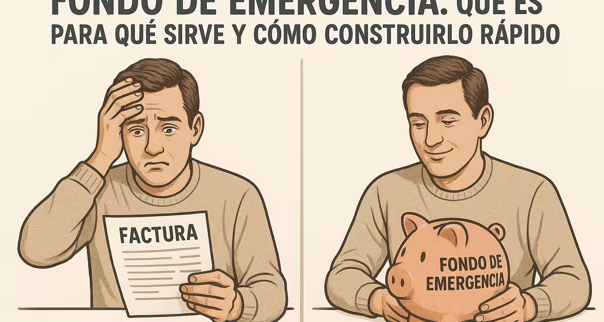 Fondo de emergencia: qué es, para qué sirve y cómo construirlo rápido este 2025